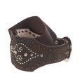 thumbnail image 3 of Ariat A1527802-M Ladies 3 in. Tapered Elastic Leather Belt, Brown - Medium, 3 of 3