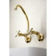 thumbnail image 4 of Kingston Brass Kingston 6-Inch Adjustable Center Wall Mount Kitchen Faucet Oil Rubbed Bronze, 4 of 4