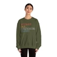 thumbnail image 4 of Firefighter Sweatshirt Gifts Crew Neck Shirt Long Sleeve Unisex, 4 of 4