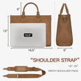 thumbnail image 5 of Wrangler Women Western Bag Laptop Shoulder Handbags for Work Travel Casual, Khaki, 5 of 7