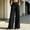 *Black, variant on ClodeEU Women's High Waist Elastic Waist Dress Pants with Pockets,Casual Solid Color Work Trousers Black,Women's Plus L