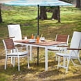 thumbnail image 3 of Mandalay Outdoor Rectangular Table-Finish:Soft White, 3 of 3