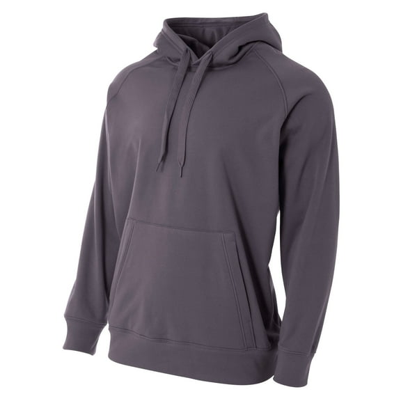 A4 Tech Fleece Hoodie For Men in Graphite | N4237