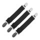 thumbnail image 5 of 3 uds correas ajustables para botas pantalones vaqueros cintura pierna liguero para mujeres y hombres montar en motocicleta pantalones con manoplas con abrazaderas resistentes, 5 of 8
