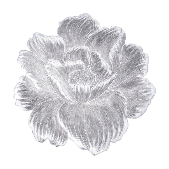 Fleurs pour Décoration Fleur Simulée Tapis de Table en Pvc avec Estampage à Chaud, Imperméable, Antidérapant, Isolation Thermique, Décoration Élégante et Tapis de Salle à Manger Protecteur Adapté à la Cuisine Tapis Antidérapant