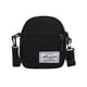 thumbnail image 1 of Bolso de mujer FLhrweasw moda lona Patchwork bandolera Casual Mini negro, 1 of 5