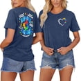 thumbnail image 3 of CHENge Autism Awareness Sunflower Men Women Autism ASD ADHD Sunflower T-Shirt, 3 of 6