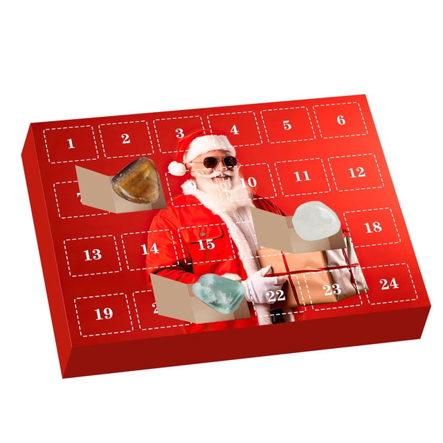Unleash The : Christmas Countdown 24 Days Blind Filled With Colorful Stone Gifts! Shower Clocks 60 Visual Timer Christmas Lights with Timer for Small Areas Large Countdown Timer Clock Snowflake Lights
