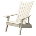 thumbnail image 3 of Highwood 2-pc Manhattan Beach Adirondack Set with Folding Ottoman - Outdoor, Eco-friendly, Synthetic Wood, 3 of 6