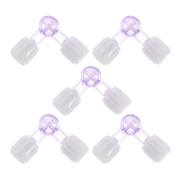 2-Way Stopcocks Luer Connection, Mixing Luer Connector Adapter (10Pcs)