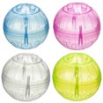 thumbnail image 2 of EDTara 12cm Portable Cute Pet Running Ball Toy Multiple Colors For Hamsters Gerbils Mice Small Animals, 2 of 9