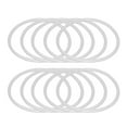 thumbnail image 1 of 12 Pcs Cerceaux Ronds Attrape-Rêves Cercles en Plastique Blanc Accessoires de Matériel Attrape-Rêves (30cm), 1 of 8