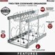 thumbnail image 2 of Organizador de armario Rev-A-Shelf de 2 niveles y 12 para ollas, sartenes y tapa, 2 of 9