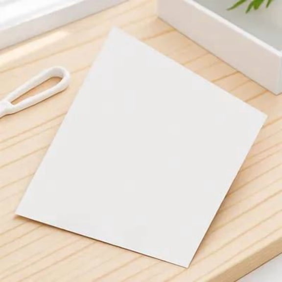 Beaupretty Portable White PP Whiteboard Removable and Reusable for Various Scenarios