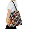 thumbnail image 4 of Affordable Designer Checks Canvas Sling Tote Unisex Bags Mothers Day Gifts, 4 of 4