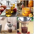 thumbnail image 4 of Embudo de acero inoxidable, 4 embudos de cocina con clip para tarro de conserva, acero inoxidable, 4 of 5