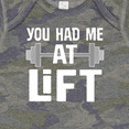 thumbnail image 4 of Inktastic Weightlifting You Had Me at Lift Boys or Girls Baby Bodysuit, 4 of 5