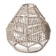 thumbnail image 1 of Pantalla de lámpara colgante decorativa de cuerda tejida para cocina de hotel y dormitorio. M, 1 of 9