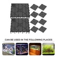 thumbnail image 2 of 10 unids Fish Tank Bottom Filter PVC Splicing Combinación Clapboard Bottom Filter (Negro), 2 of 6