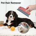 thumbnail image 3 of Cat Dog Hairbrush, Hairbrush, Reusable Magic Hairbrush, Pet Clothes / Sofa / Car / Bed / Mat Hairbrush Red, 3 of 5