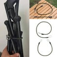 thumbnail image 2 of SIEYIO 5Pcs Bungee Cords with Hook, 30cm/60cm/90cm/120cm Long Luggage Strap with Carabiner Hook Tension Rope Expander with Hook, 2 of 13