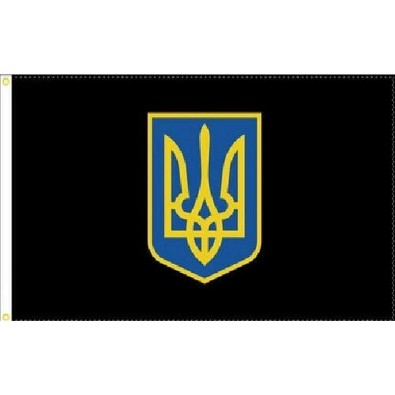 3X5 UKRAINE RESISTANCE UKRAINE MILITARY WAR ENSIGN 100D FLAG BANNER