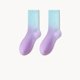 thumbnail image 1 of Calcetines unisex degradados de media pantorrilla, calcetines deportivos coloridos para mujer, calcetines de nailon, 1 of 3