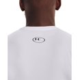 thumbnail image 5 of Under Armour Men's HeatGear Armour Compression Sleeveless Shirt 1361522-100 White, 5 of 5