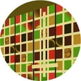 thumbnail image 1 of Ahgly Company Machine Washable Indoor Square Transitional Green Area Rugs, 3' Square, 1 of 7