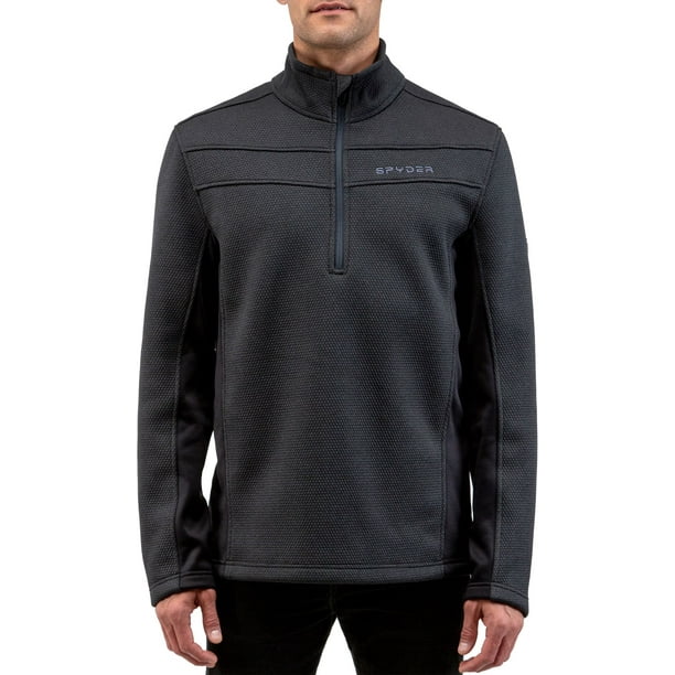 spyder men's half zip