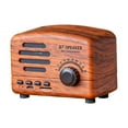 thumbnail image 4 of Bluetooth Speaker - Portable Vintage Style FM Radio, Hands-Free Calls, 5Hrs Playtimes, 1200mAh Battery, for Indoor Outdoor Travel and Home Decor, 4 of 7