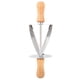 thumbnail image 1 of Cortador De Croissant Con De , Cuchillo De Repostería Sólido Y Duradero Para Cortar Masa, Hacer Croissant, Galletas Y Pan Con Diseño De Hoja Cruzada De Acero Inoxidable, 1 of 8