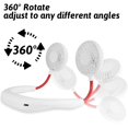 thumbnail image 4 of Ventilador de cuello Haomaomao portátil de 2500 mAh, recargable por USB, 3 velocidades, 4 of 7