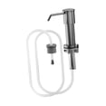 thumbnail image 4 of Dispensador de jabón con bomba integrada para dispensador de líquidos de encimera, accesorio de baño Gris, 4 of 9