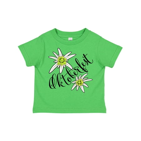 

Inktastic Oktoberfest- edelweiss flowers Gift Toddler Boy or Toddler Girl T-Shirt