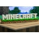 thumbnail image 2 of Paladone Minecraft Logo Light - Funciona con pilas o USB - 2 modos de luz - Mercancía con licencia oficial, Blanco/Marrón/Verde, 2 of 5