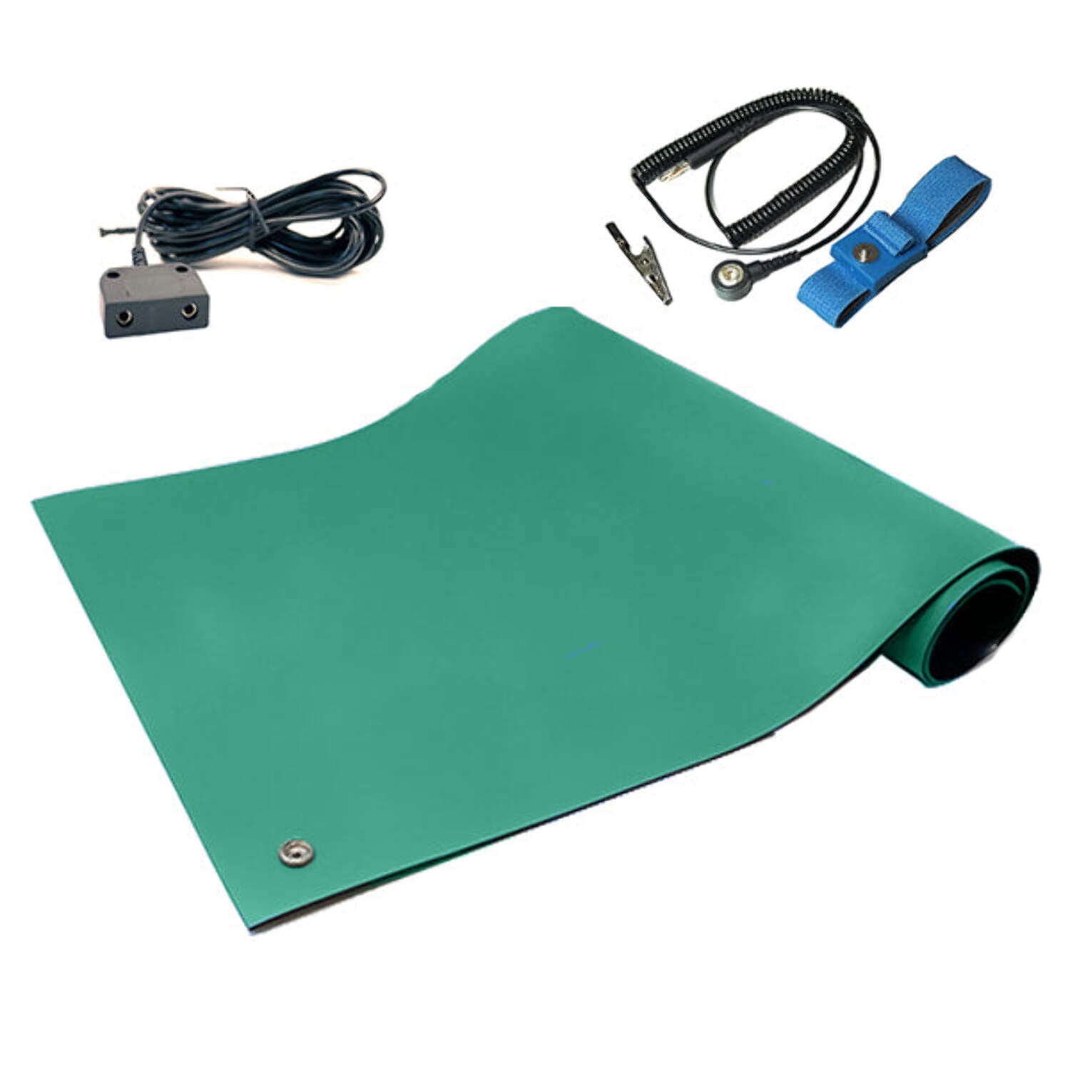 RubberSTAT D8 Anti-Static ESD Rubber Table Mat - Cut Mats