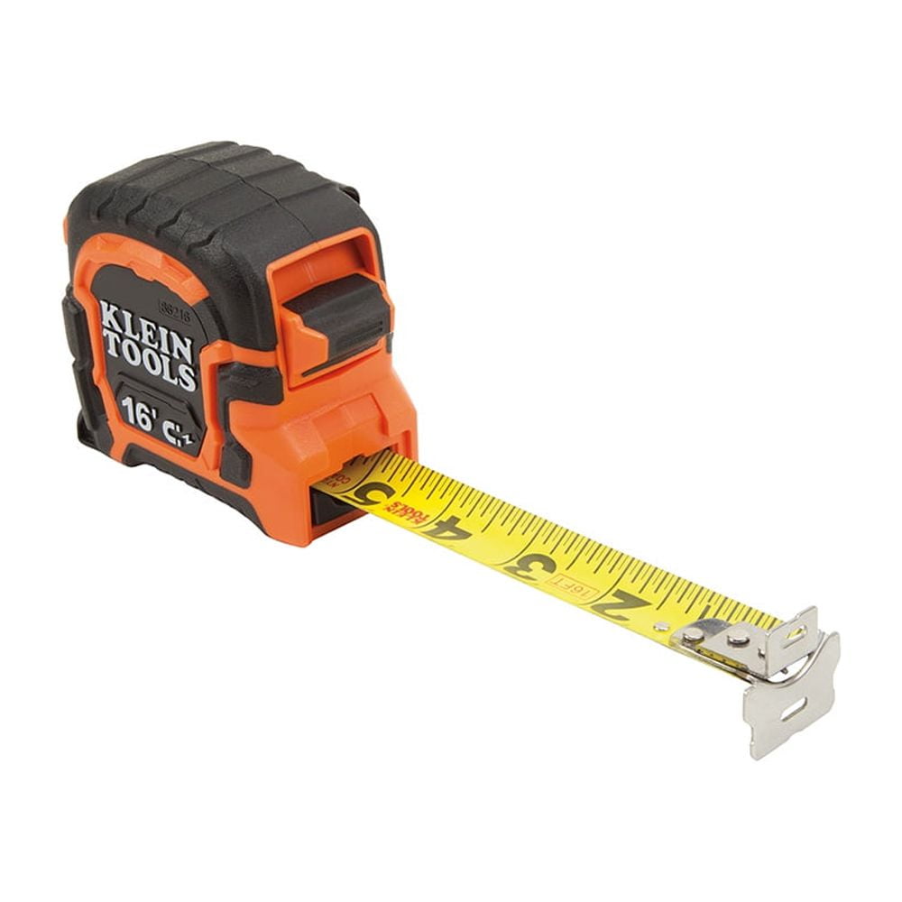 Klein Tools 86225 Double Hook Magnetic Tape Measure, 25-Foot