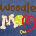 thumbnail image 3 of CafePress - Woodle Mom Women's Deluxe T Shirt - Womens Tri-blend T-Shirt, 3 of 4