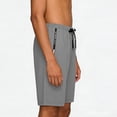thumbnail image 4 of AnuYalue Mens Shorts Big and Tall Quick Dry Workout Running Shorts Athletic Shorts Knee Length SweatShorts with Zip Pockets, 4 of 8