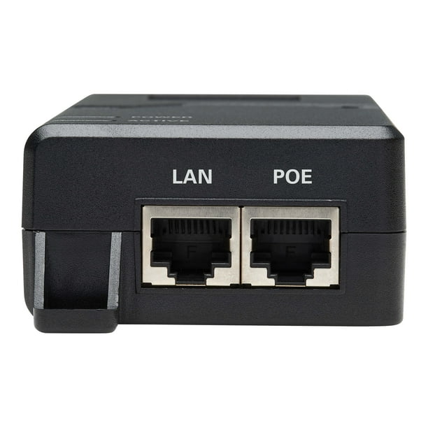 30W Gigabit Single Port Power Over Ethernet PoE Injector, 802.3at