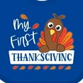 thumbnail image 4 of Inktastic My 1st Thanksgiving Cute Turkey Boys or Girls Baby Bib, 4 of 4
