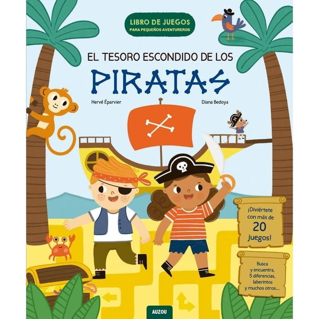 El Tesoro Escondido de los Piratas Vr Editoras Hervé Éparvier Y Diana Bedoya