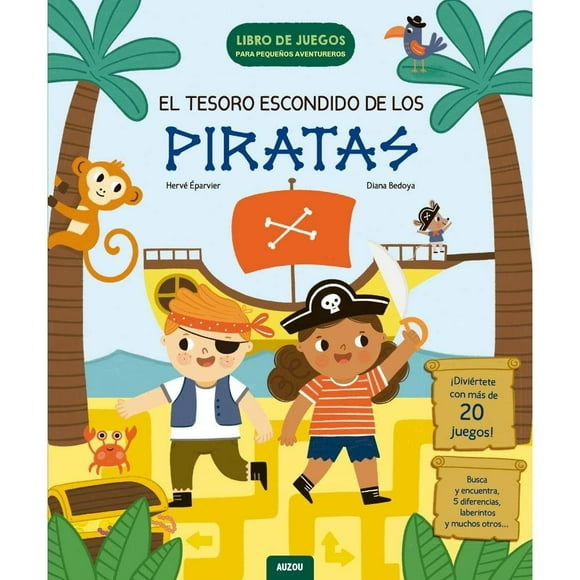 El Tesoro Escondido de los Piratas Vr Editoras Hervé Éparvier Y Diana Bedoya