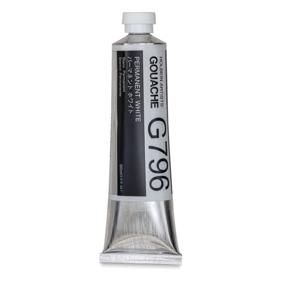 Holbein Artists' Gouache 60ml Permanent White