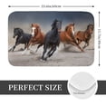 thumbnail image 2 of Yiaed Running Horses Print Flannel Doormat Mat Outdoor Indoor Door Mats,Welcome Matt Outdoor Front Door Mat Doormat Outdoor Mat Outdoor Mat,16"x24", 2 of 7