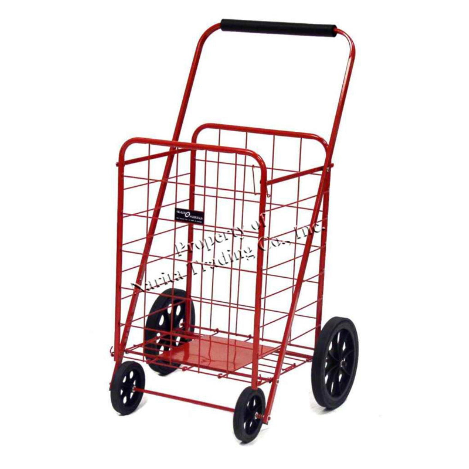 buy-wellmax-grocery-shopping-cart-with-swivel-wheels-foldable-and