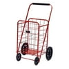 Easy Wheels Super Shopping Cart, Red, 1ct