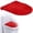 Red, variant on Toilet Lid Cover, Soft Toilet Seat Cover Washable Toilet Lid Protector, Warm Comfortable Bathroom Accessory, Reusable Soft Closestool Cover Black 18.11x19.68 Inch (1Pcs)