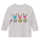 thumbnail image 4 of Blusas y camisas de cuello redondo y manga larga para niños, blusas/camisas de poliéster con estampado de corazones, mangas 3/4 y cuello redondo, elegantes e informales., 4 of 5
